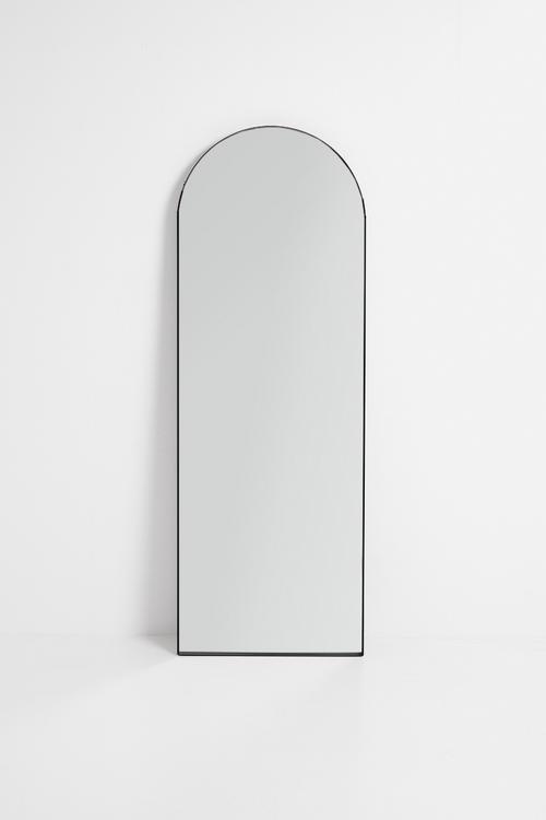 Arch Frame Full Length Mirror - Black