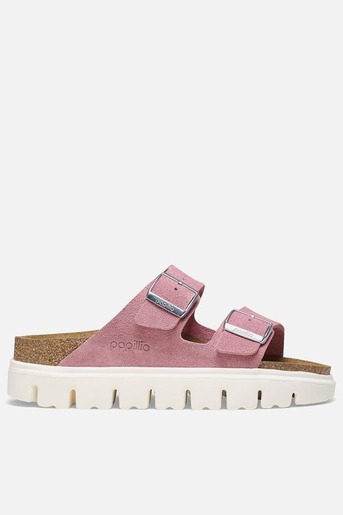 Arizona chunky suede leather narrow - candy pink