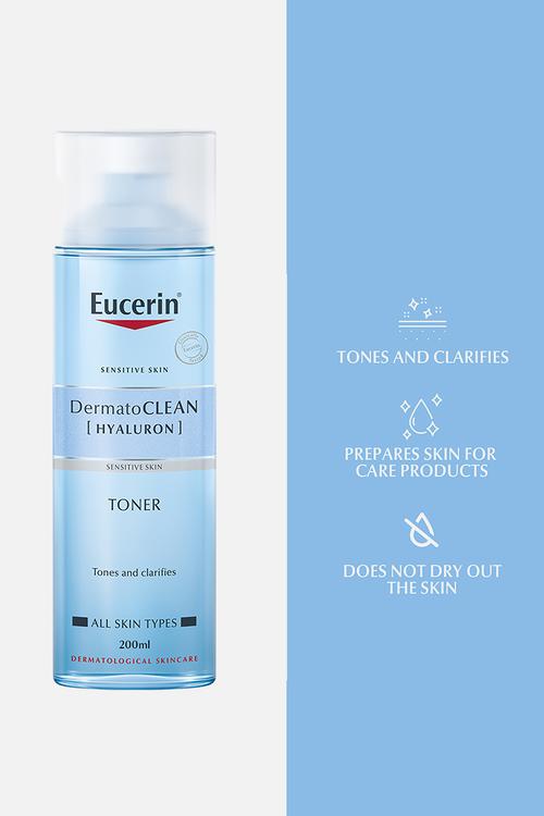 DermatoClean Face Cleansing Toner, for Sensitive Skin, 200ml