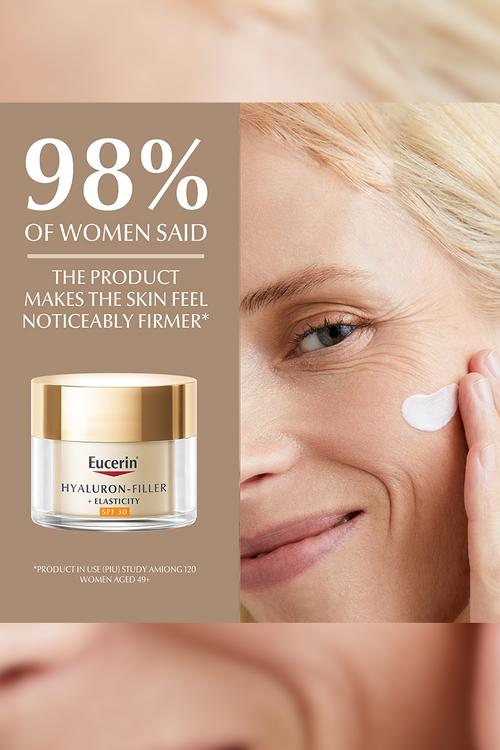 Hyaluron Filler + Elasticity Anti-Age Face Day Cream, SPF30, 50ml