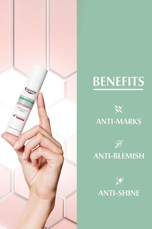 DermoPurifyer Triple Effect Face Serum, Post-Acne Marks, 40ml