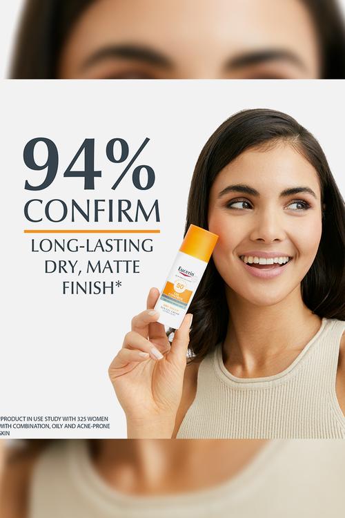 Face Sunscreen Oil Control Gel-Cream Dry Touch, SPF 50+, 50ml