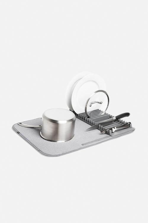 Udry drying mat - grey