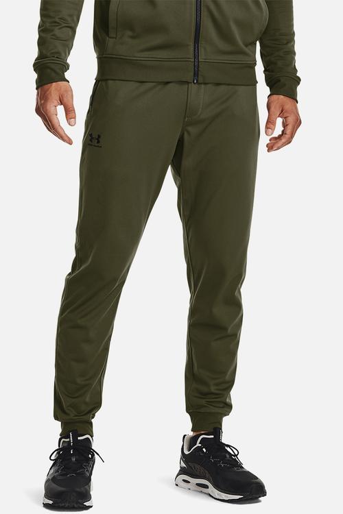 Sportstyle tricot jogger - marine od green & black