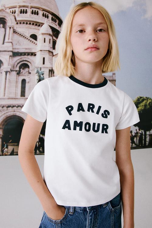 T-shirt amour - natural