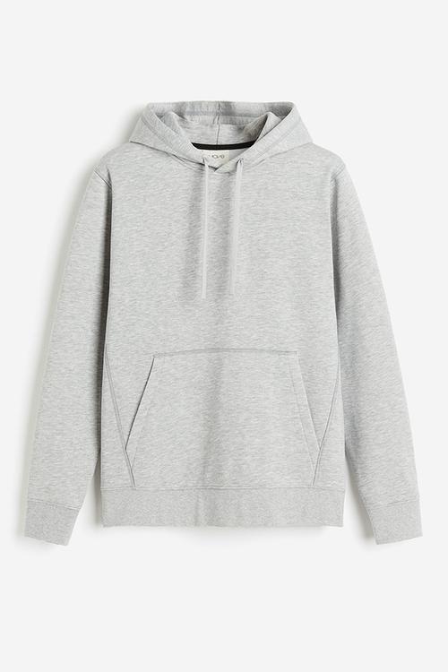 Drymove™ regular fit sports hoodie - light grey marl 