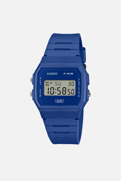 Standard square dial watch - blue