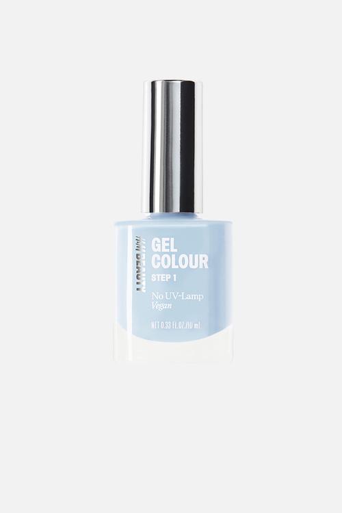 Gel nail polish - heart-shaped cloud