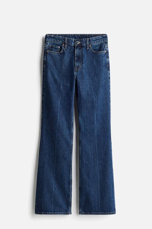 Bootcut high jeans - denim blue