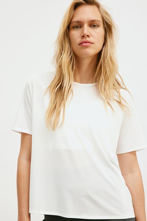 Drymove™ mesh sports T-shirt - white