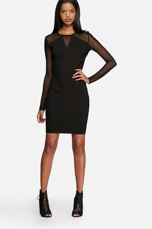PU Cuff Dress