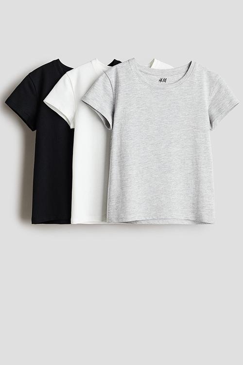 3 pack cotton tops - multi