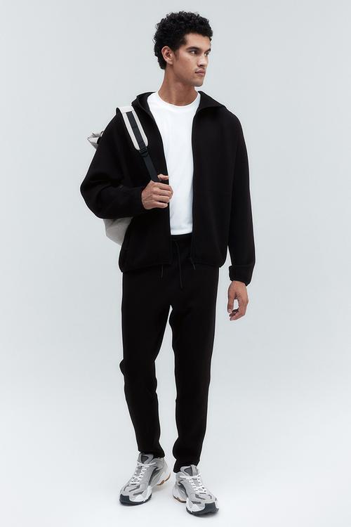 Drymove™ zip-through hoodie - black