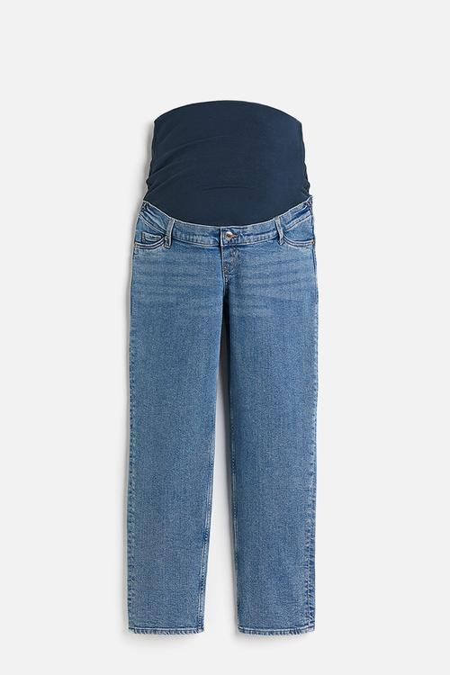 Mama straight ankle jeans - denim blue