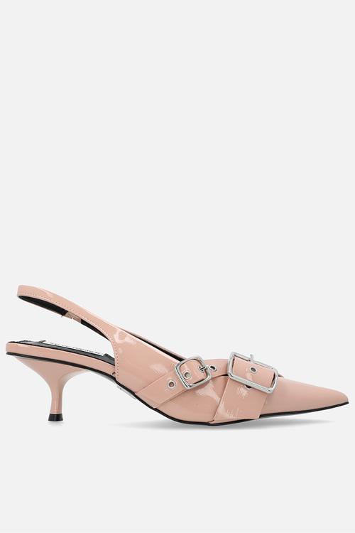 Stepback slingback - blush pat