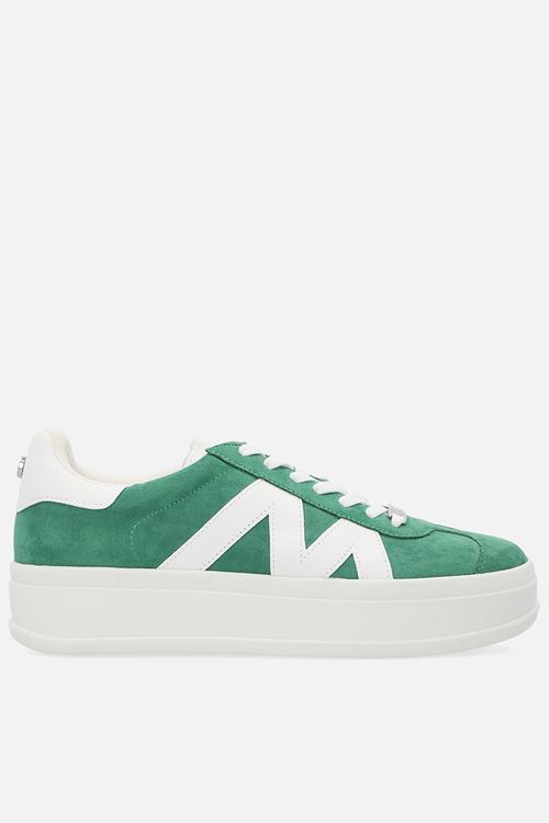 Opponent sneaker - green suede