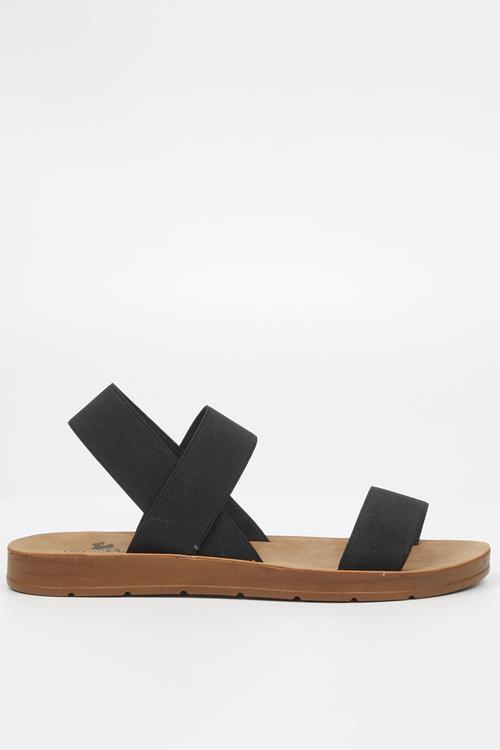 Zina 7 ankle strap - black