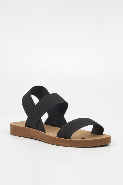 Zina 7 ankle strap - black