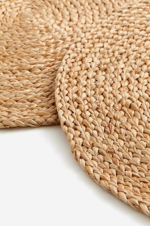 2 Pack jute place mats - beige