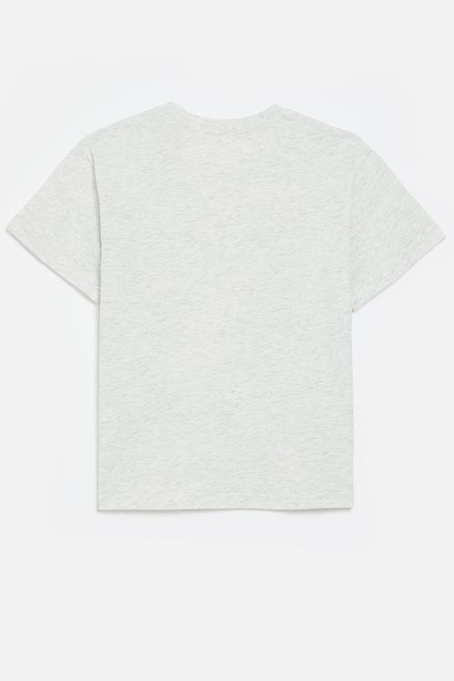 Printed tee - grey