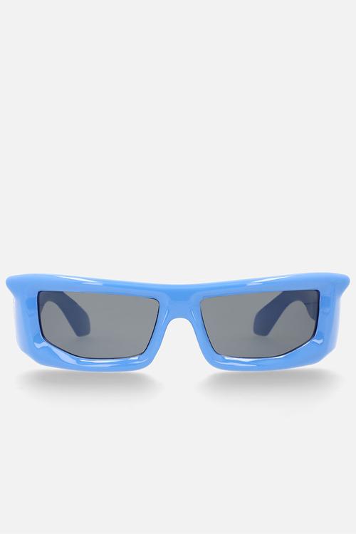 Aleah racer sunglasses - blue
