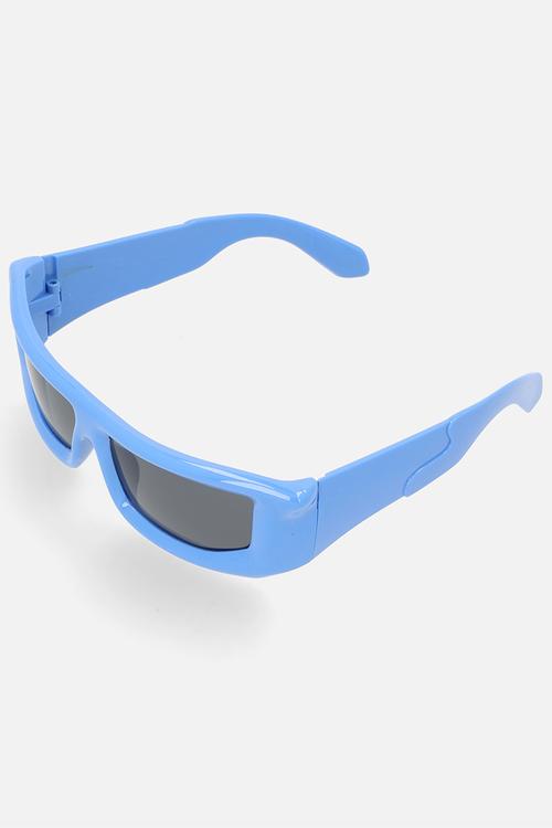 Aleah racer sunglasses - blue