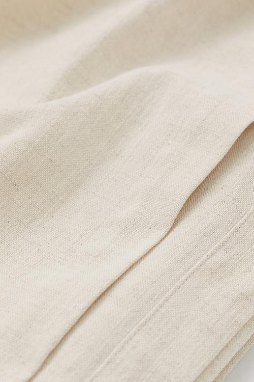 Cotton-blend tablecloth - beige