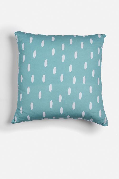 Rain drops printed cushion