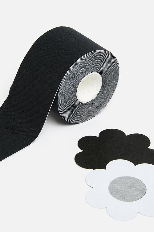Body Tape + nipple covers black