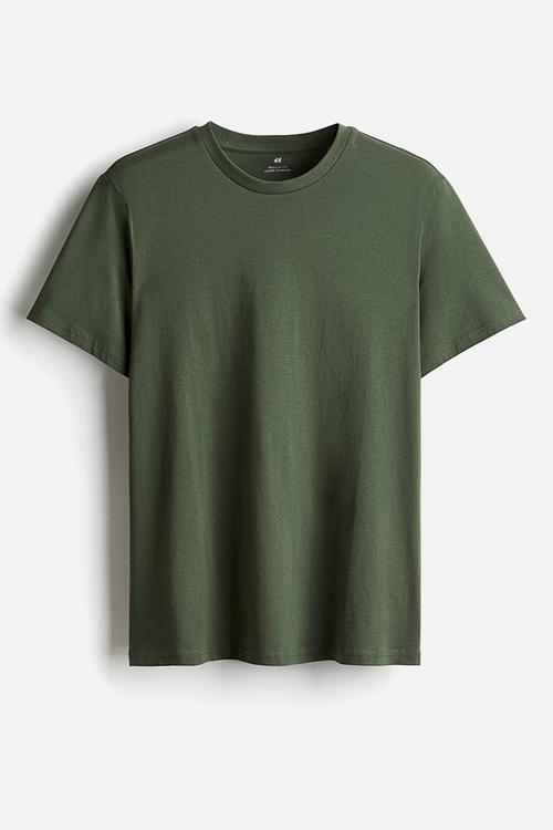 Regular fit t-shirt - khaki green