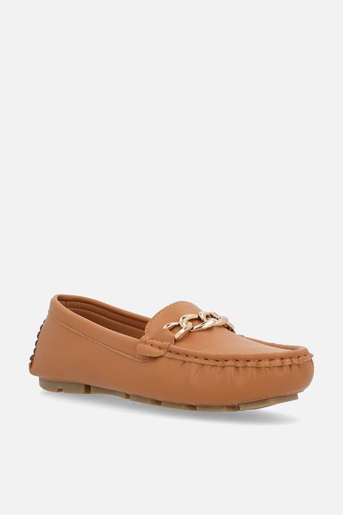 Classic link loafer - camel