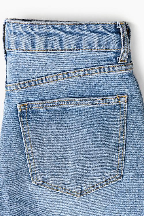Denim bermuda shorts - denim blue