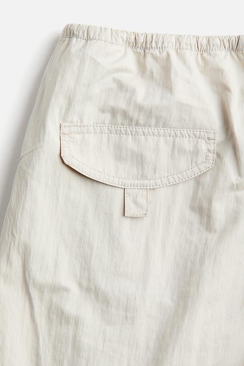 Parachute trousers - light beige