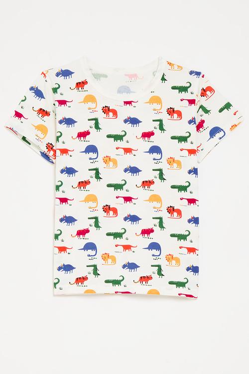 Printed tee - multi
