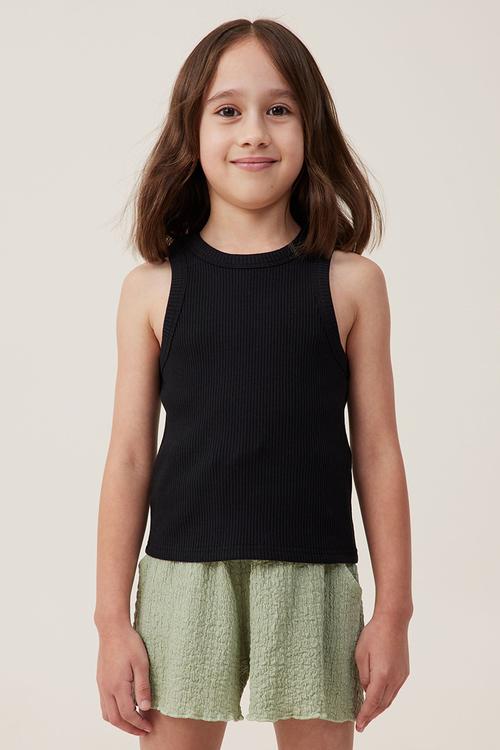 Eleanor tank - black rib