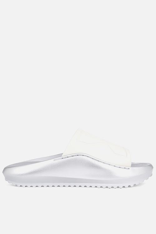 Hybrid slide - creamy white/silver