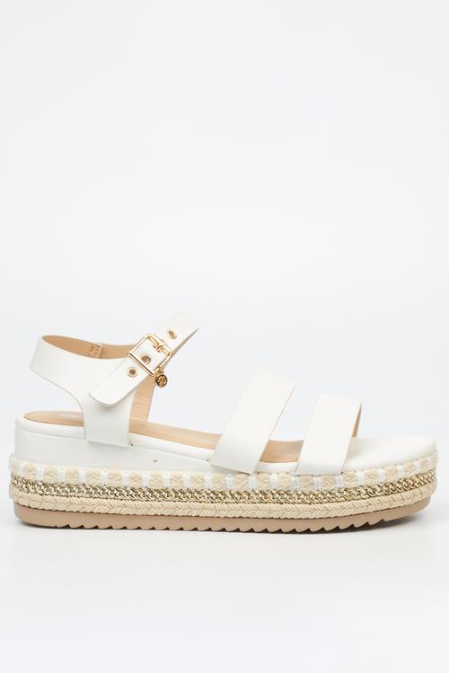 Bekki 1 chunky flatform - white
