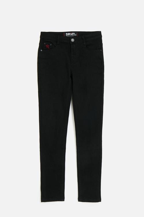 Boys skinny denim  - black2