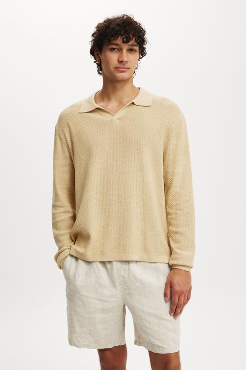 Linen Easy Short- Oatmeal