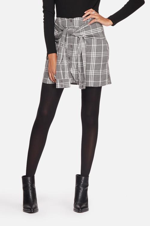 Erik Wrap Short Skirt