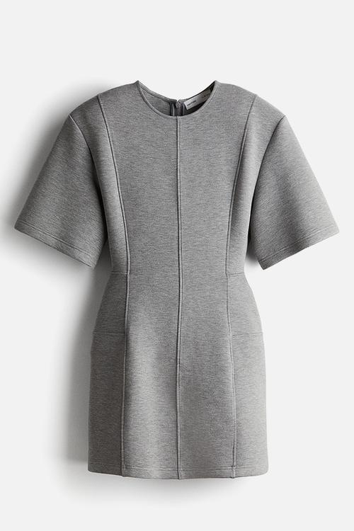 H&M Studio: Hourglass t-shirt dress - grey