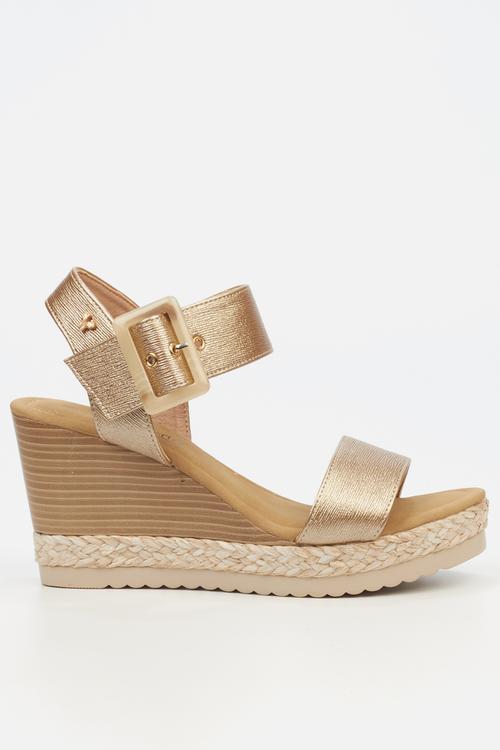 Avery 5 wedge - gold