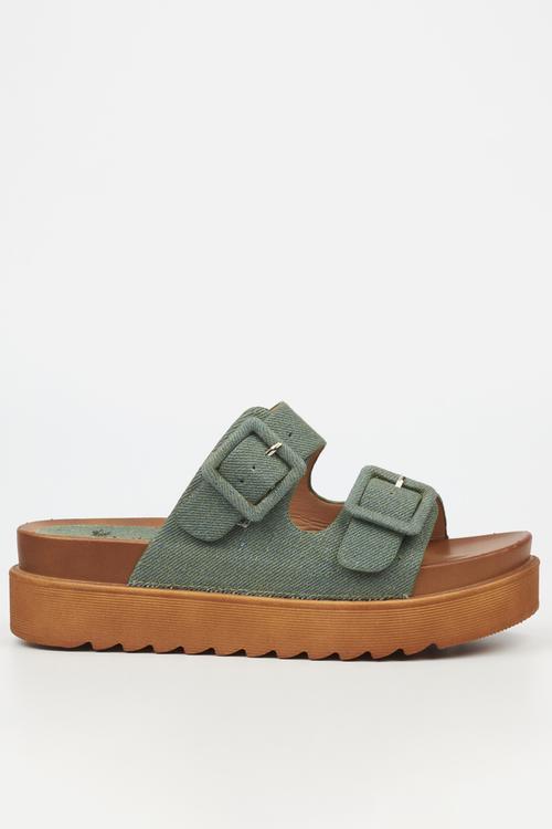 Patos 1 flatform - olive