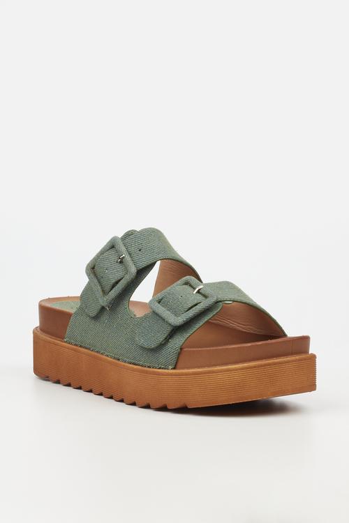Patos 1 flatform - olive