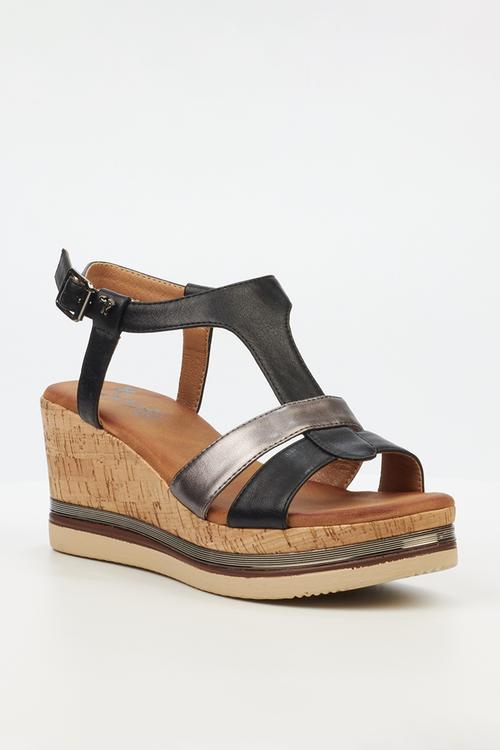 Melinda 1 wedge - black