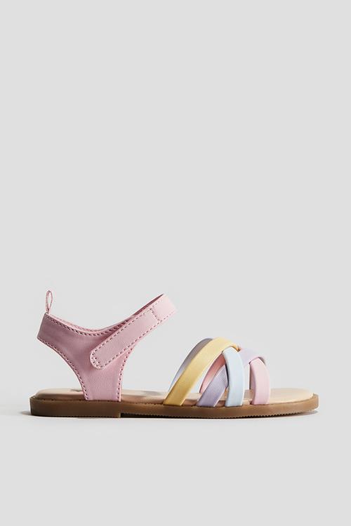 Sandals - light pink light purple
