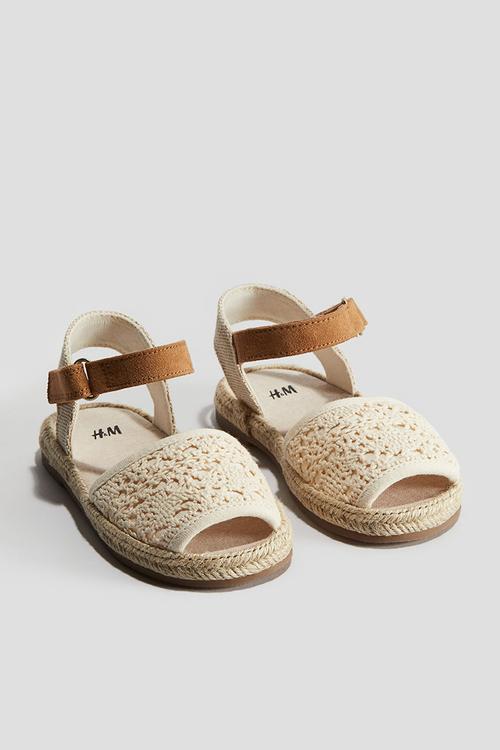 Sandals - Natural white Brown