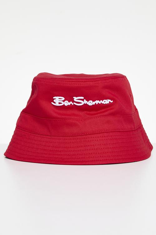 Deepy bucket hat - red
