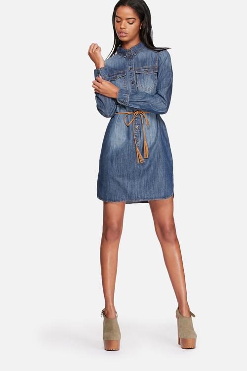 Henna Denim Dress