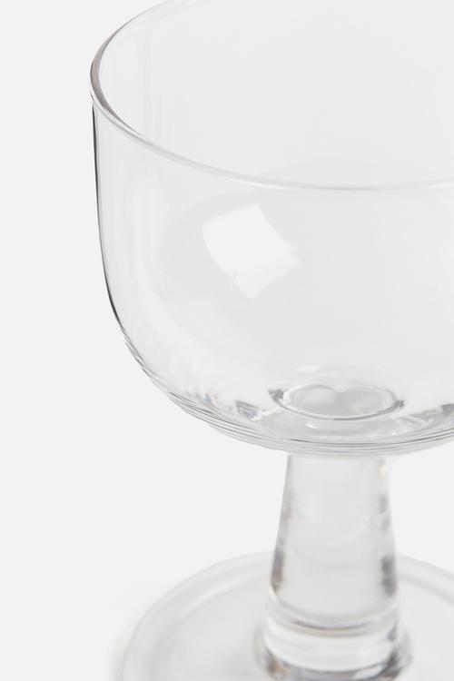 Wine glass - clear glass